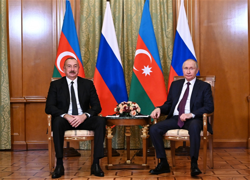 В Сочи состоялась двусторонняя встреча между Ильхамом Алиевым и Владимиром Путиным - ФОТО - ВИДЕО