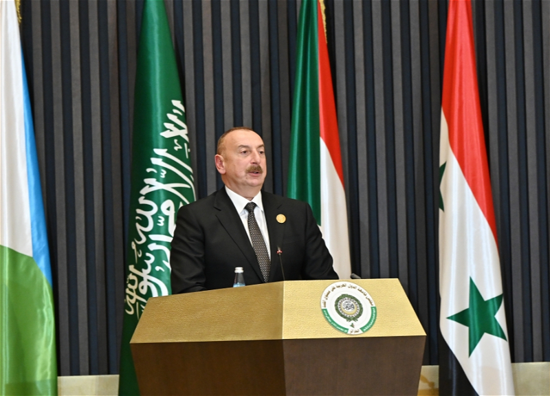 Ильхам Алиев принял участие в церемонии открытия 31-го Саммита Лиги арабских государств - ФОТО