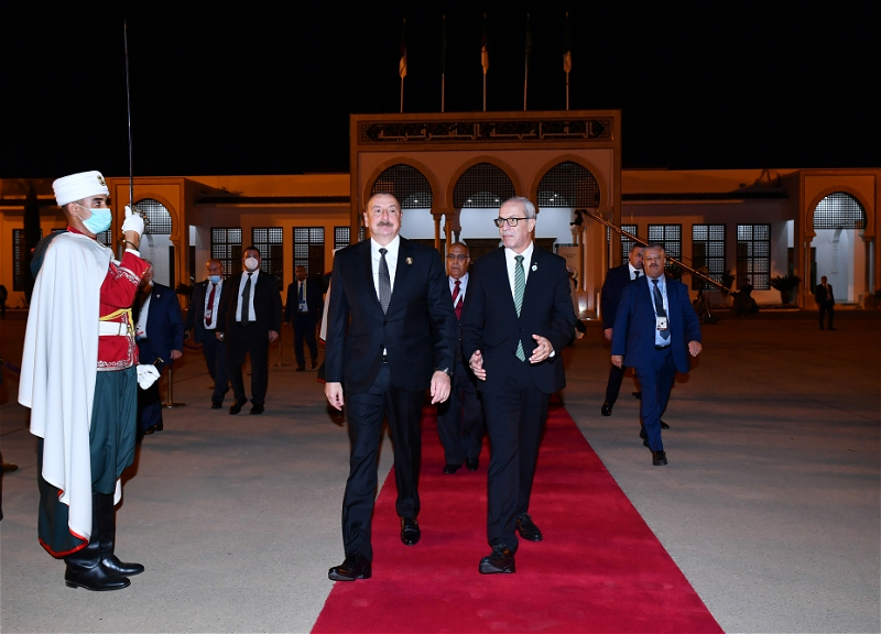 Завершился визит Президента Азербайджана Ильхама Алиева в Алжир - ФОТО