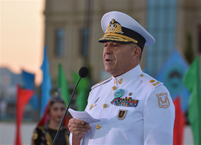 Командующему ВМС Азербайджана присвоено звание вице-адмирала