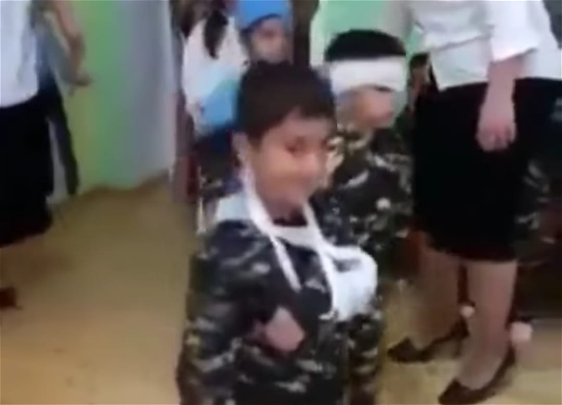 Видеокадры, снятые в одном из детсадов Азербайджана подверглись резкой критике - ВИДЕО