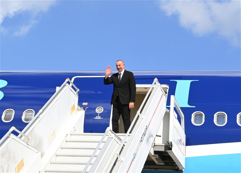 Завершился визит Президента Ильхама Алиева в Узбекистан