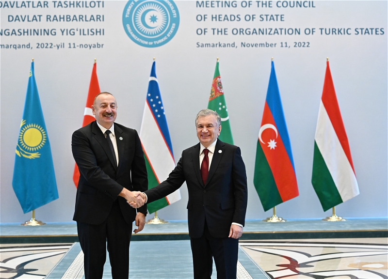 Ильхам Алиев принимает участие в IX Саммите Организации тюркских государств в Самарканде - ФОТО - ВИДЕО
