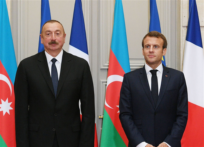 Состоялся телефонный разговор между Президентами Азербайджана и Франции