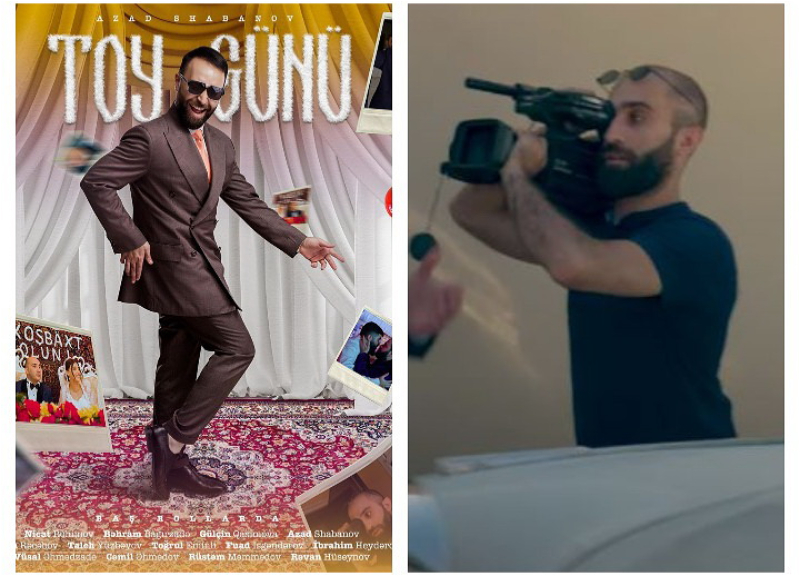 Алихан Раджабов снял клип для Азада Шабанова о бакинской свадьбе в палатке – ВИДЕО
