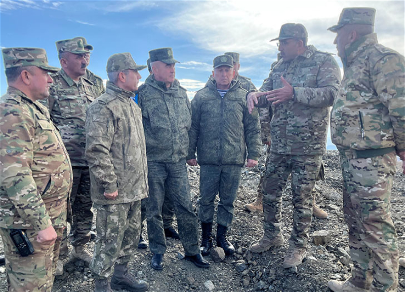 Проведен осмотр противопехотного минного поля, установленного незаконными армянскими вооруженными формированиями - ФОТО