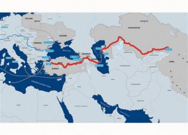 Азербайджан, Турция и Казахстан подпишут Дорожную карту по функционированию Срединного коридора