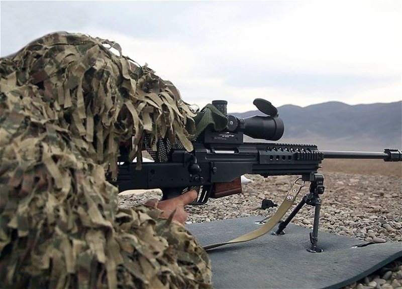 Azərbaycan Ordusunda “Snayper hazırlığı kursu” keçirilir - FOTO