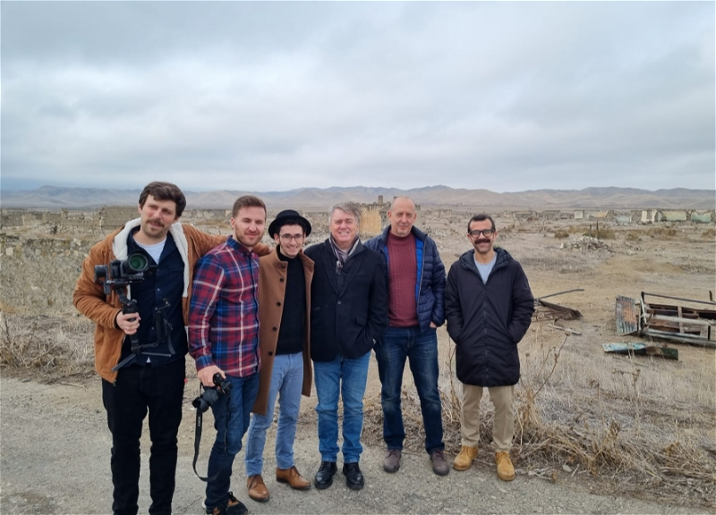 Иностранные журналисты совершили поездку в Джебраильский и Зангиланский районы - ФОТО