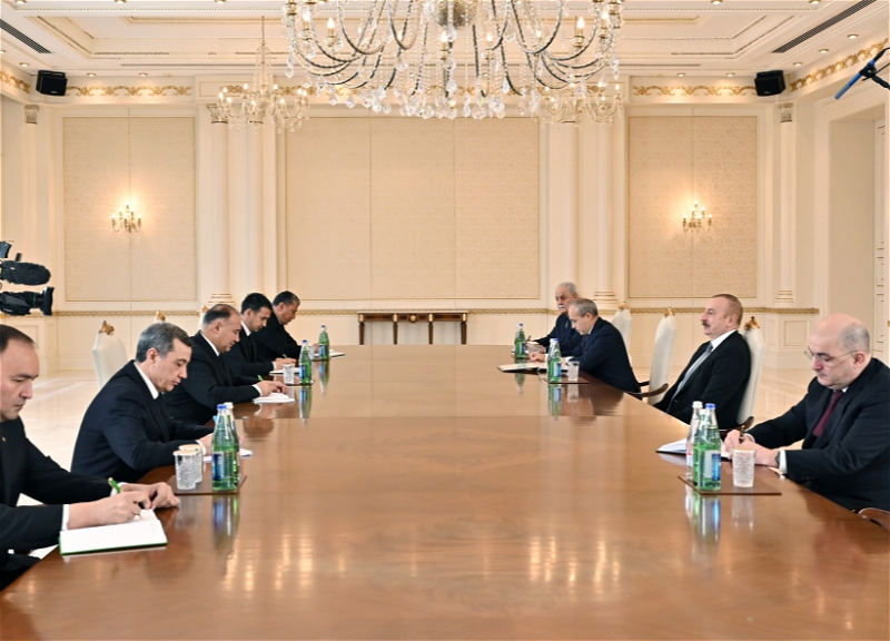 Ильхам Алиев принял заместителя премьер-министра Туркменистана