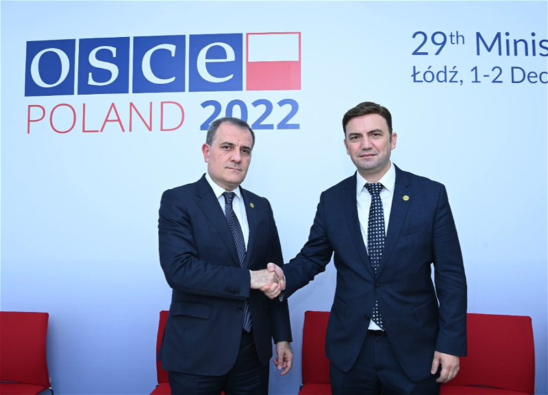 Главы МИД Азербайджана и Северной Македонии обсудили сотрудничество в рамках ОБСЕ