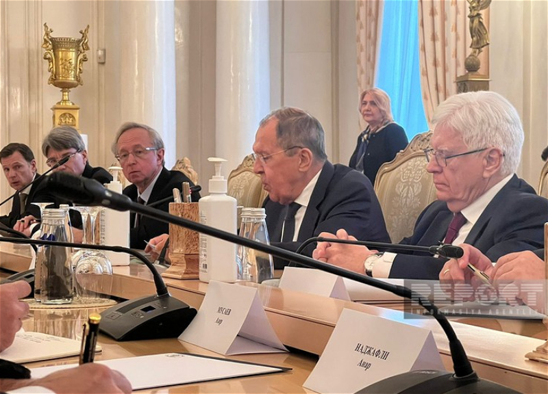 Лавров: Пражские договоренности лидеров Азербайджана и Армении имеют рубежное значение