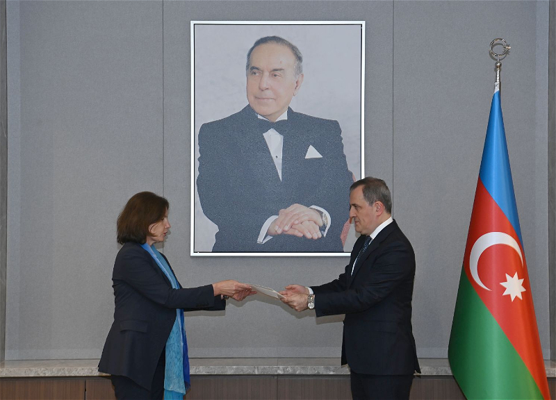 Глава МИД Азербайджана принял копии верительных грамот нового посла Франции