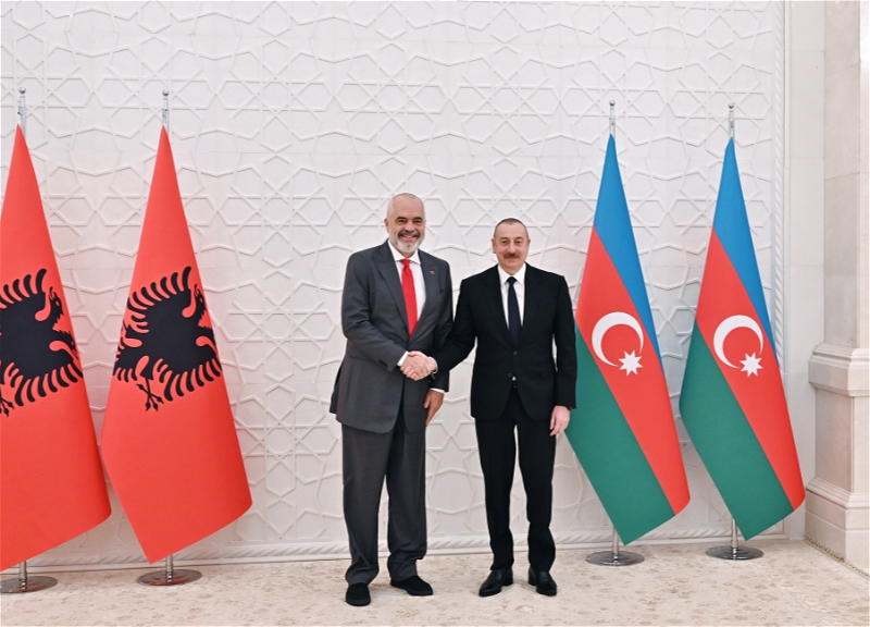 Президент Азербайджана встретился с премьером Албании один на один - ФОТО