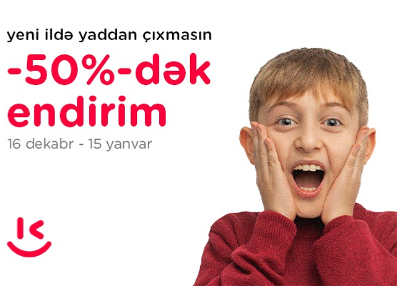 “Kontakt”dan yadda qalan Yeni il kampaniyası – 50%-dək endirim, sərfəli kredit və 10 qat qazandıran şərtlər