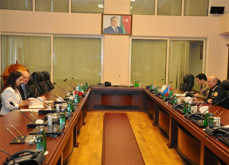 Kəmaləddin Heydərov İtaliya səfiri ilə görüşüb