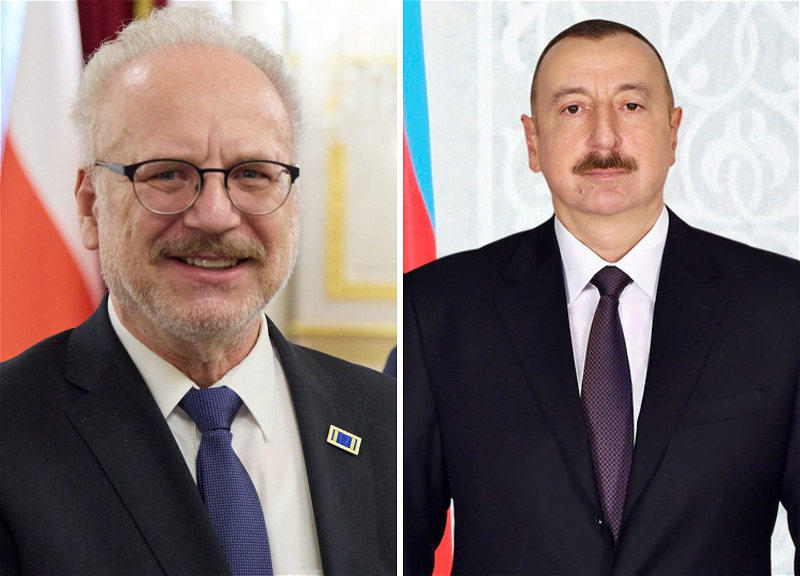 Глава Латвии поздравил Президента Азербайджана