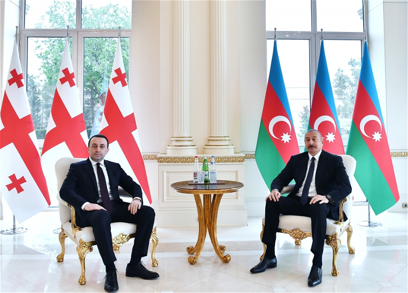 Премьер-министр Грузии поздравил президента Азербайджана