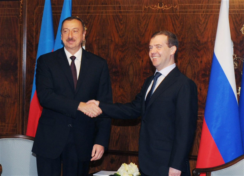 Medvedev Azərbaycan Prezidentini təbrik etdi