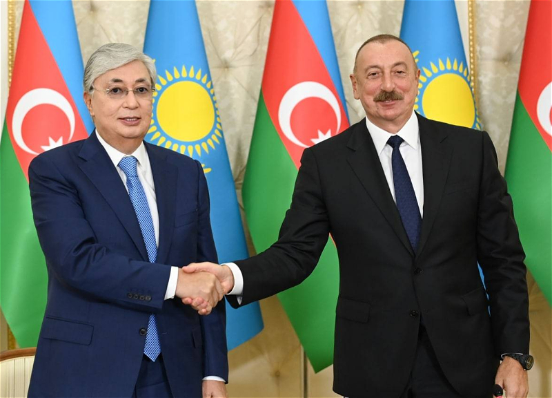 Президенты Азербайджана и Казахстана отметили динамичное развитие двустороннего стратегического партнерства