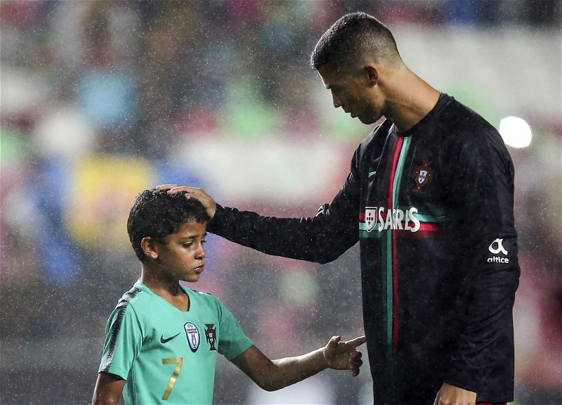 Ronaldonun oğlu “Real”-a getdi