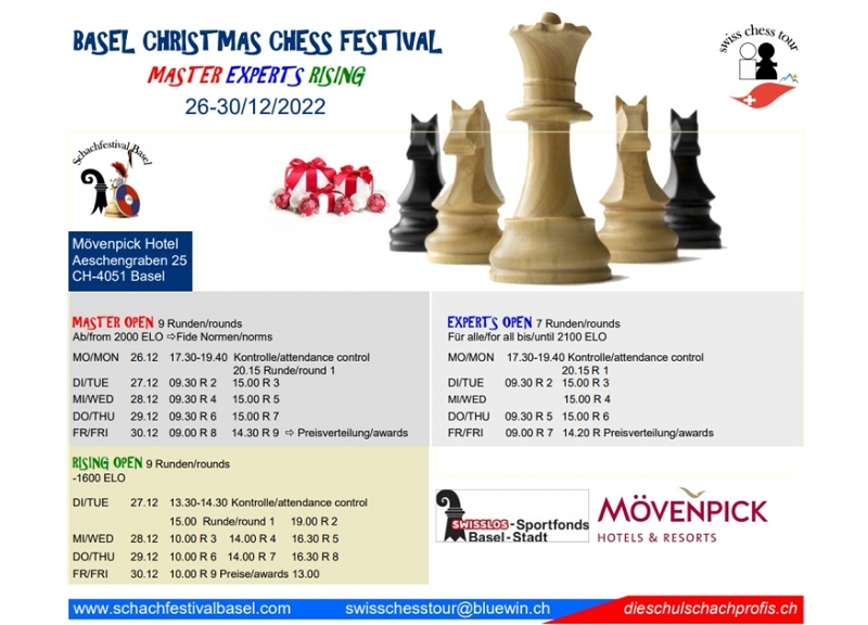 Азербайджанский шахматист стал первым на фестивале Базель