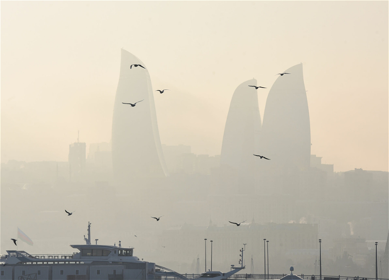 Завтра в Баку ожидается туман