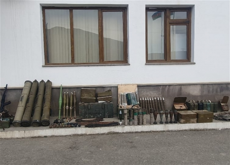 В Ходжавенде обнаружены боеприпасы