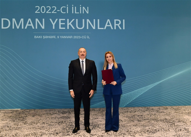 Президент подарил квартиру бывшей волейболистке сборной Азербайджана