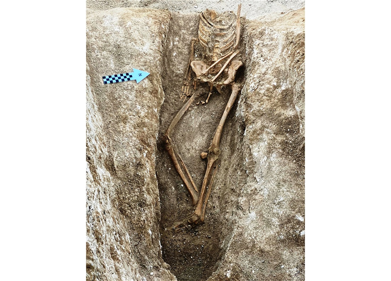 Xocavəndin Ərəkül kəndində orta əsrlərə aid müsəlman qəbiristanlığı tapılıb - FOTO