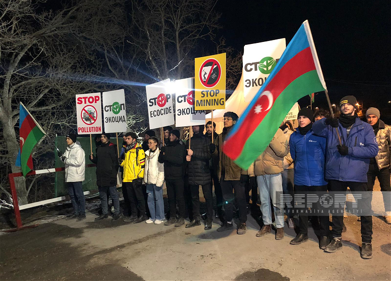 Демонстранты на дороге Ханкенди-Лачин проявляют высокую активность и на 36-й день акции
