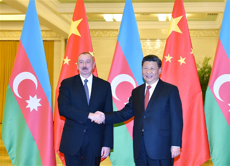 Ильхам Алиев заявил о намерении и дальше развивать сотрудничество с Китаем