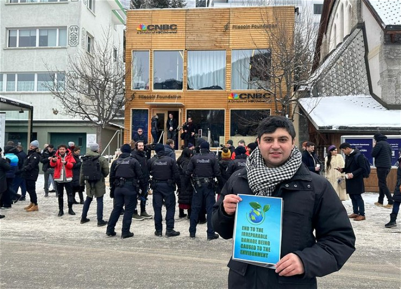 В Давосе выразили поддержку азербайджанским экоактивистам - ФОТО