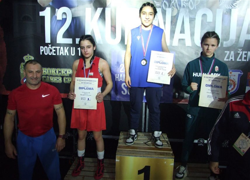 Азербайджанские женщины-боксеры взяли золото на Кубке наций в Сербии - ФОТО