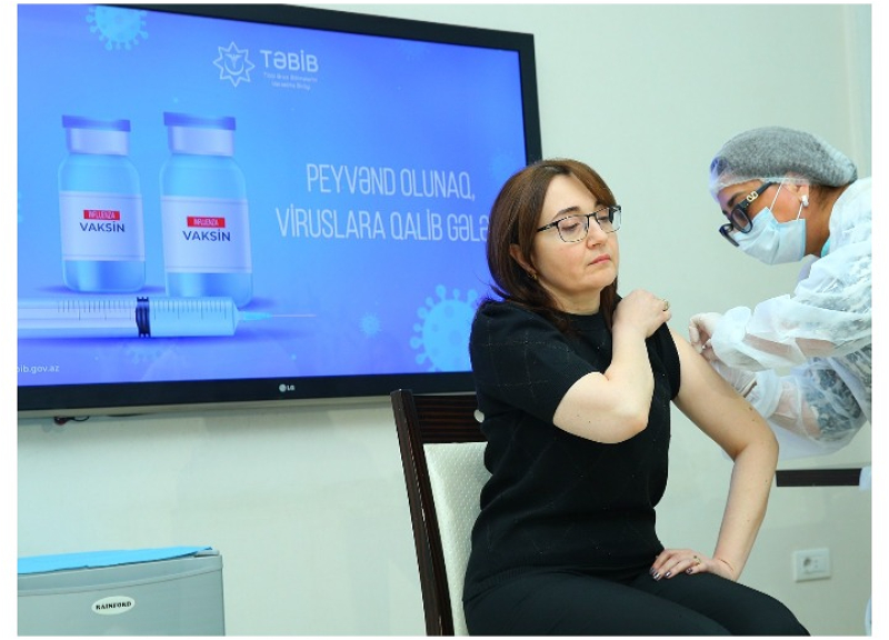 Названо число вакцинированных от гриппа в Азербайджане – ФОТО