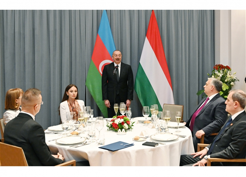 Президент: Самая большая ценность наших отношений с Венгрией заключается во взаимном доверии и в совместной деятельности