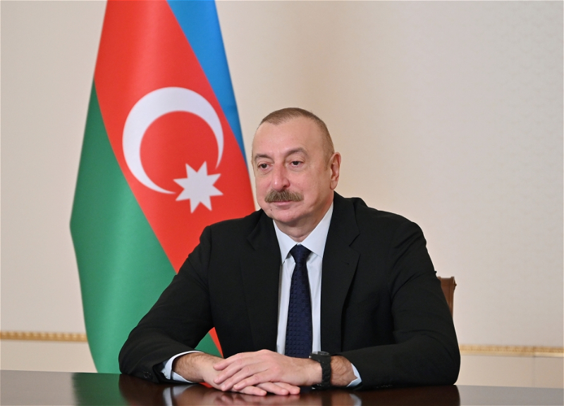 Ильхам Алиев принял в формате видеоконференции министра образования и группу членов ВНС Турции - ФОТО
