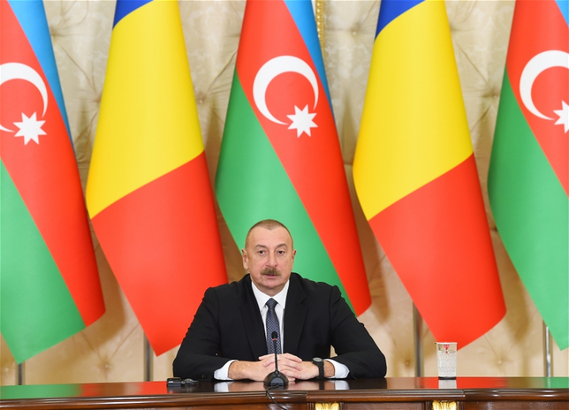 Ильхам Алиев: Румыния и Азербайджан развивают свои связи на основе стратегического партнерства
