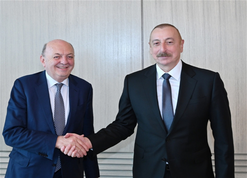 Prezident: Azərbaycan-İtaliya əməkdaşlığı strateji tərəfdaşlıq ruhunda inkişaf edir