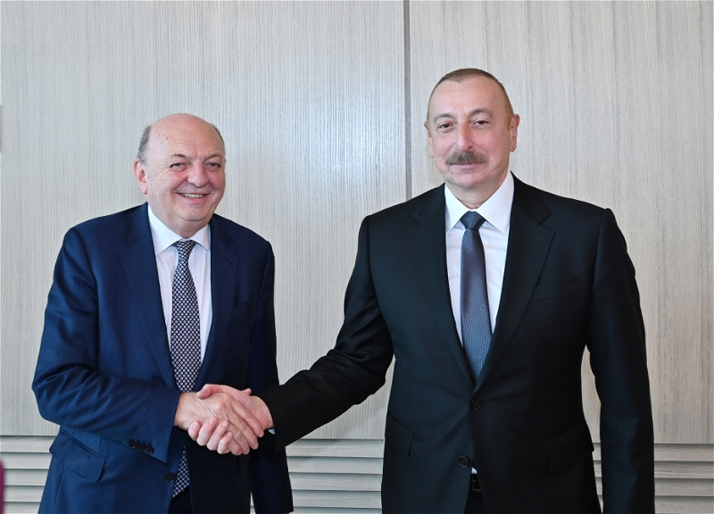 Президент Ильхам Алиев принял министра окружающей среды и энергетической безопасности Италии - ФОТО