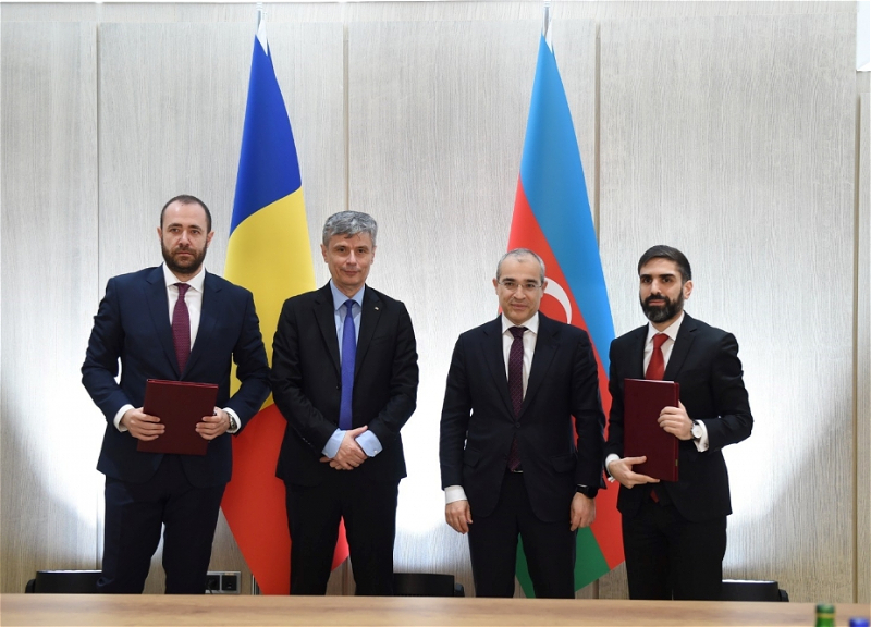 Подписано соглашение о транспортировке до 1 млрд кубометров газа из Азербайджана в Румынию - ФОТО