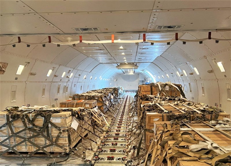 ABŞ Gürcüstana 140 ton hərbi yardım göndərib