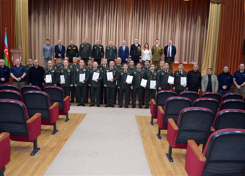 На учениях с участием британских специалистов вручены сертификаты азербайджанским военнослужащим - ФОТО - ВИДЕО