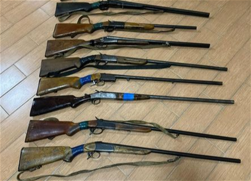 У жителей Геранбойского района изъято оружие - ФОТО