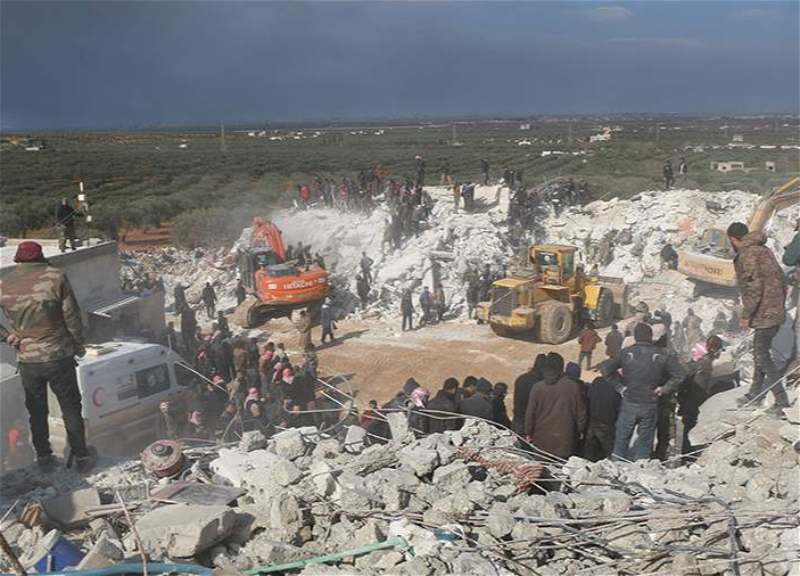 Число погибших в результате землетрясения в Сирии возросло до 1250