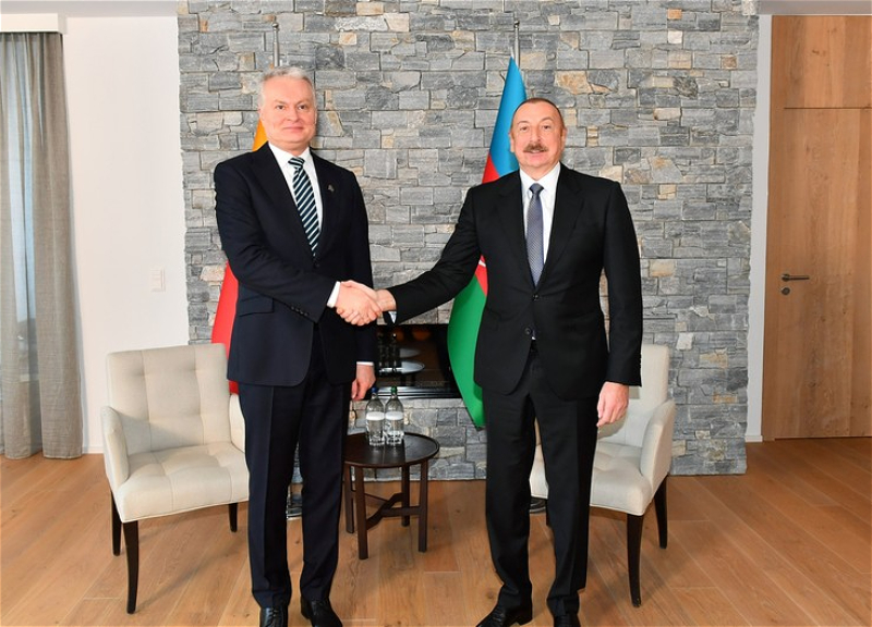 Ильхам Алиев: Между Азербайджаном и Литвой сформировались хорошие возможности для расширения отношений