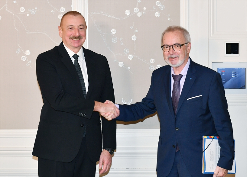 Президент Ильхам Алиев встретился в Мюнхене с президентом Европейского инвестиционного банка - ФОТО