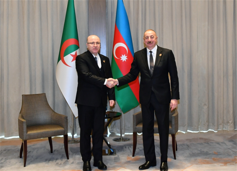 Президент Азербайджана встретился с премьер-министром Алжира - ФОТО