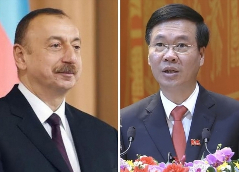 Ильхам Алиев поздравил Во Вана Тхыонга с переизбранием на пост Президента Вьетнама