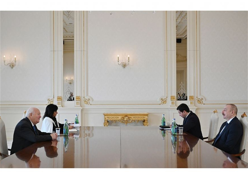 Президент Ильхам Алиев принял Высокого представителя Альянса цивилизаций ООН